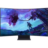 Samsung S55CG97WNU Mini LED Odyssey Ark G97NC 55" 4K UHD Moniteur gaming incurvé  Noir, 165 Hz, HDMI, DisplayPort, USB, Audio, WLAN, AMD FreeSync, Tizen