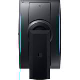 Samsung S55CG97WNU Mini LED Odyssey Ark G97NC 55" 4K UHD Moniteur gaming incurvé  Noir, 165 Hz, HDMI, DisplayPort, USB, Audio, WLAN, AMD FreeSync, Tizen