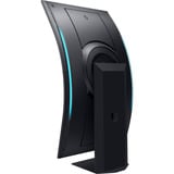 Samsung S55CG97WNU Mini LED Odyssey Ark G97NC 55" 4K UHD Moniteur gaming incurvé  Noir, 165 Hz, HDMI, DisplayPort, USB, Audio, WLAN, AMD FreeSync, Tizen