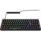 Sharkoon SKILLER SGK50 S2 RGB clavier gaming mécanique Noir, Layout BE (AZERTY), Gateron Red, 96 %, Hot-swappable