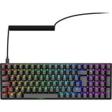 Sharkoon SKILLER SGK50 S2, clavier gaming Noir, Layout BE, Gateron Red, LED RGB, Hot-swappable