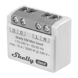 Shelly EM Mini Gen4, Économie d'énergie Gris, Wi-Fi, Bluetooth, mesure d'énergie