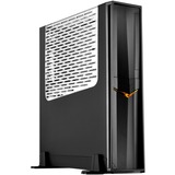 SilverStone RVZ02 Small Form Factor (SFF) Noir, Argent, Logement Bureau Noir, Small Form Factor (SFF), PC, Noir, Argent, Mini-ITX, Plastique, Acier, maison/bureau