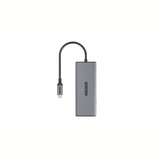 Sitecom Adaptateur multiport USB-C 5 en 1, Station d'accueil Gris