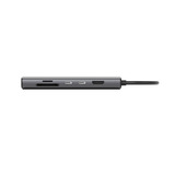 Sitecom Adaptateur multiport USB-C 5 en 1, Station d'accueil Gris