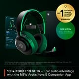 SteelSeries Arctis Nova 5X Wireless casque gaming over-ear Noir, Bluetooth 5.3 / 2.4 GHz, Xbox Series X|S, Xbox One, PC