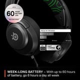 SteelSeries Arctis Nova 5X Wireless casque gaming over-ear Noir, Bluetooth 5.3 / 2.4 GHz, Xbox Series X|S, Xbox One, PC