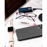 Whoosh! Screen Wash Kit - Pocket Set, Bundle Blanc/Orange, 8 ml, chiffon microfibre antimicrobien