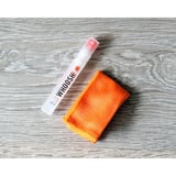 Whoosh! Screen Wash Kit - Pocket Set, Bundle Blanc/Orange, 8 ml, chiffon microfibre antimicrobien