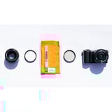 Whoosh! Screen Wash Kit - Pocket Set, Bundle Blanc/Orange, 8 ml, chiffon microfibre antimicrobien