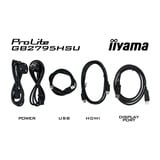 iiyama G-Master Gold Phoenix GB2795HSU-B1 27" Moniteur gaming Noir, 1x DisplayPort, 1x HDMI, 4x USB-A, 280 Hz