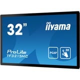iiyama ProLite TF3215MC-B2 38" Moniteur tactile  Noir, VGA, HDMI, DisplayPort, tactile