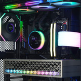 ALTERNATE Pure Lian Li R7-9070XT, PC gaming Noir, Ryzen 7 9850X3D | RX 9070 XT | 32 Go | 2 To SSD
