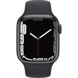 Apple Watch Series 7, Smartwatch Noir/bleu foncé, 41 mm, Aluminium, Wifi, Cellulaire