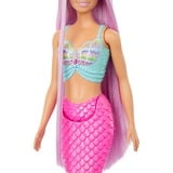 Barbie Poupée sirène avec 18 cm de cheveux fantaisie 