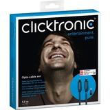 Clicktronic Sync & Charge Super Speed USB-C, Câble 3 mètres