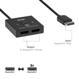 Club 3D CSV-1009, Switch de DisplayPort Noir