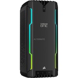 Corsair ONE i300, PC gaming Noir, 2 To SSD, RTX 3080 Ti, 2.5G, Wi-Fi 6E, Windows 11 Pro
