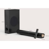 Creative Stage Pro, Barre de son Noir, HDMI 2.0, Bluetooth, USB-audio