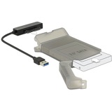 DeLOCK USB-A 3.2 converter > SATA 22-Pin male, Convertisseur Noir, 0,15 mètres