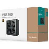 DeepCool PN550D 550W alimentation  Noir, 2x PCIe, 1x 12VHPWR