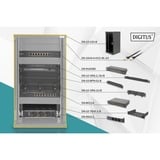Digitus 25,4 cm (10") Set 3 B 12HE, Armoire informatique Noir