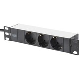 Digitus 25,4 cm (10") Set 3 B 12HE, Armoire informatique Noir