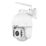 Foscam Foscam SD8P, 4K/8MP Dual-Band WiFi PTZ b, Module CA Blanc