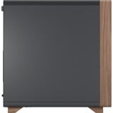 Fractal Design Summit Black Solid boîtier midi tower Noir/bois | 2x USB-A | 1x USB-C