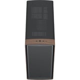 Fractal Design Summit Black Solid boîtier midi tower Noir/bois | 2x USB-A | 1x USB-C