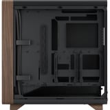 Fractal Design Summit Black Solid boîtier midi tower Noir/bois | 2x USB-A | 1x USB-C