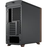 Fractal Design Summit Black Solid boîtier midi tower Noir/bois | 2x USB-A | 1x USB-C