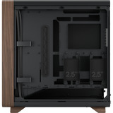 Fractal Design Summit boîtier midi tower Noir/bois | 2x USB-A | 1x USB-C