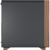 Fractal Design Summit boîtier midi tower Noir/bois | 2x USB-A | 1x USB-C