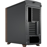 Fractal Design Summit boîtier midi tower Noir/bois | 2x USB-A | 1x USB-C