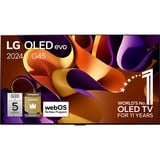 LG OLED65G45LW 65" Ultra HD TV OLED Noir/Argent, 4x HDMI, 3x USB-A, Optique, CI, Bluetooth, LAN, WLAN, HDR10
