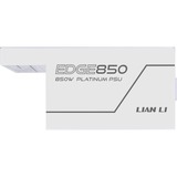 Lian Li Edge 850W White alimentation  Noir, 3x PCIe, gestion des câbles, 4x USB