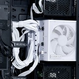 Lian Li Edge 850W White alimentation  Noir, 3x PCIe, gestion des câbles, 4x USB