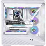 Lian Li  boîtier midi tower Blanc | 2x USB-A | 1x USB-C | RGB | Window