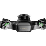 MOZA MFY, Yoke Noir, Base de vol, Noir, Acrylonitrile-Butadiène-Styrène (ABS), Alliage d'acier, 142,5 mm, 202 mm, 313 mm