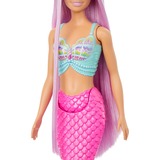Mattel Barbie - Poupée sirène avec 18 cm de cheveux fantaisie 