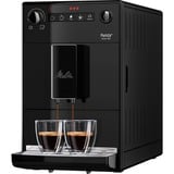 Melitta Purista Pure Black entièrement automatique, Machine à café/Espresso Noir