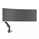 Neomounts ACE gaming DS70-256RD1 Bras de moniteur gaming, Support de moniteur Rouge/Noir, Ressort à gaz, Topfix, butée à 180°