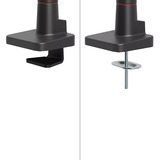 Neomounts Neomounts ACE Gaming monitor24-57" bk/rd, Support de moniteur Rouge/Noir