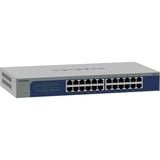 Netgear GS524 24 ports Gigabit Ethernet non administrables, Switch Gris/Bleu