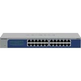 Netgear GS524 24 ports Gigabit Ethernet non administrables, Switch Gris/Bleu