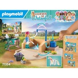 PLAYMOBIL Horses of Waterfall - Isabella & Lioness avec aire de lavage pour chevaux, Jouets de construction 71354