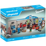 PLAYMOBIL Vespa - Atelier des années 60 avec Vespa, Jouets de construction 71620
