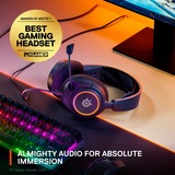 SteelSeries Arctis Nova 3 casque gaming over-ear Noir, PC, PlayStation 5, Nintendo Switch