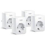TP-Link Tapo P110 4-pack, Switch socket Blanc